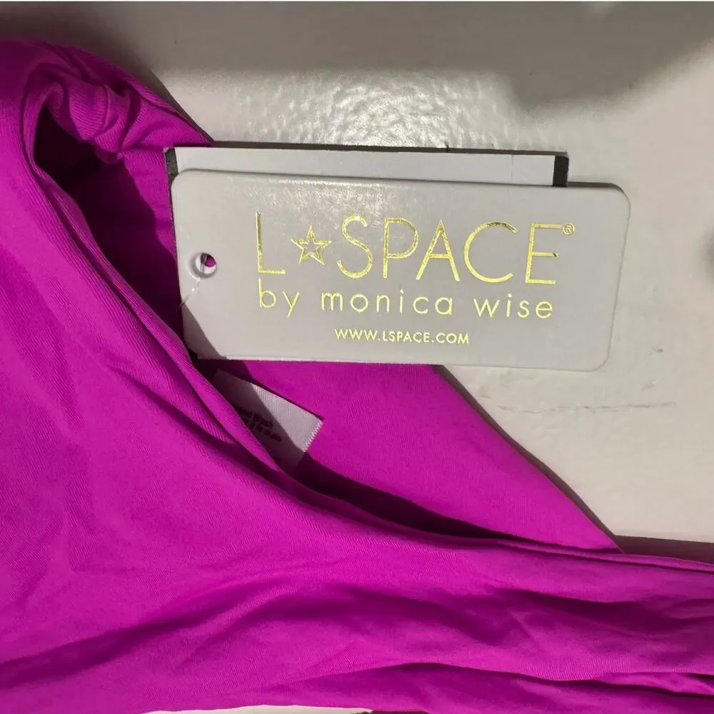 LSpace New Lot of 3 Bikini Bottoms Hygienic Liner in Place Size S